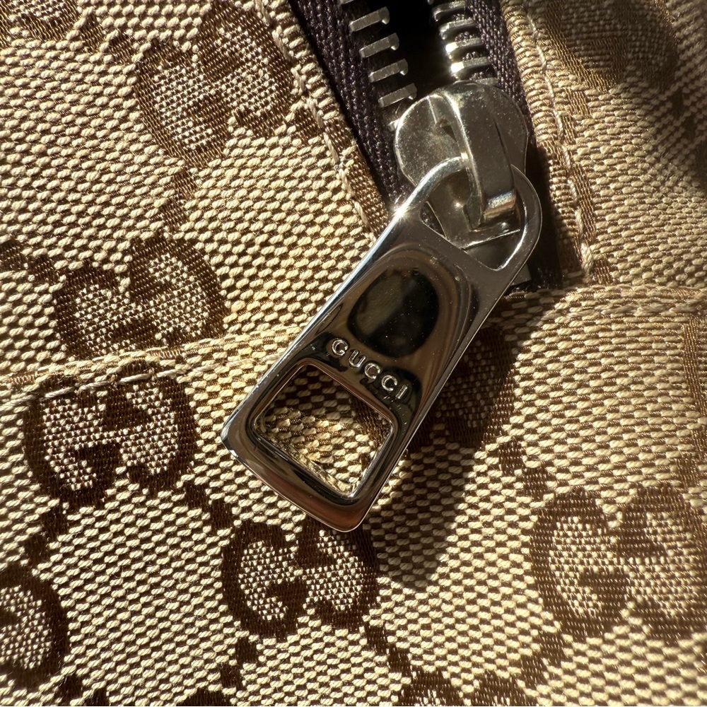 Gucci Canvas Monogrammed Backpack - image 6